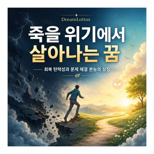 죽을 위기에서 살아나는 꿈 해몽 이미지